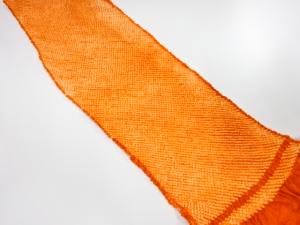 正絹　振袖用　絞り　帯揚げ